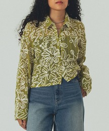 【WEB・一部店舗限定】CORDING EMBROIDERY SHIRT