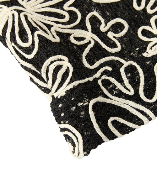 ROSE BUD（ローズバッド）の「【WEB・一部店舗限定】CORDING EMBROIDERY SHIRT（シャツ/ブラウス・レディース・ブラック/ホワイト/グリーン・ONE SIZE）」の9枚目の写真