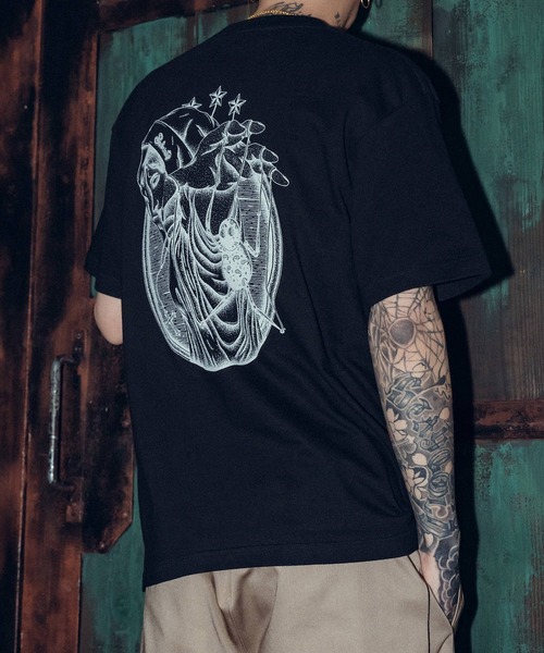 Subciety（サブサエティ）の「Dominate tee（Tシャツ/カットソー・メンズ・サンドベージュ/ホワイト/グレー/ブラック・SMALL/MEDIUM/LARGE/X-LARGE/XX-LARGE）」の20枚目の写真