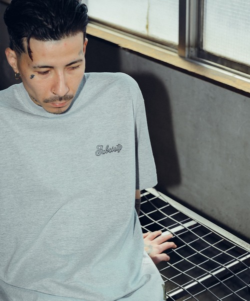 Subciety（サブサエティ）の「Dominate tee（Tシャツ/カットソー・メンズ・サンドベージュ/ホワイト/グレー/ブラック・SMALL/MEDIUM/LARGE/X-LARGE/XX-LARGE）」の12枚目の写真