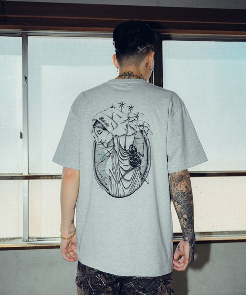 Subciety（サブサエティ）の「Dominate tee（Tシャツ/カットソー・メンズ・サンドベージュ/ホワイト/グレー/ブラック・SMALL/MEDIUM/LARGE/X-LARGE/XX-LARGE）」の13枚目の写真
