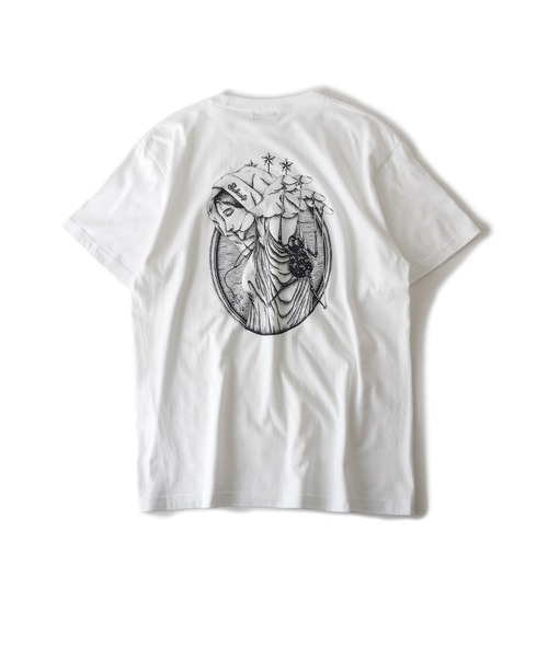 Subciety（サブサエティ）の「Dominate tee（Tシャツ/カットソー・メンズ・サンドベージュ/ホワイト/グレー/ブラック・SMALL/MEDIUM/LARGE/X-LARGE/XX-LARGE）」の9枚目の写真
