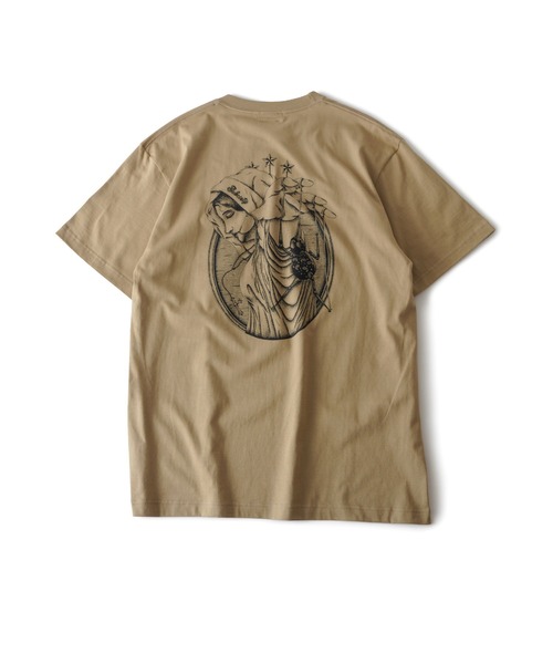 Subciety（サブサエティ）の「Dominate tee（Tシャツ/カットソー・メンズ・サンドベージュ/ホワイト/グレー/ブラック・SMALL/MEDIUM/LARGE/X-LARGE/XX-LARGE）」の5枚目の写真