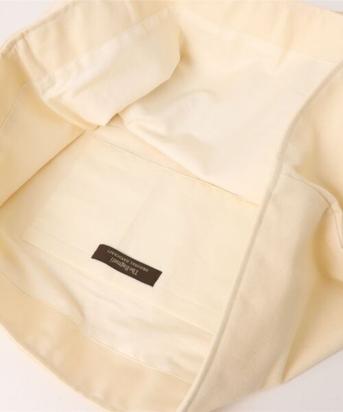 The Bagmati（ザバグマティ）の「【THE BAGMATI/ザ・バグマティー】ユニセックス コットンキャンバスバッグ　トートバッグ ラージサイズ（トートバッグ・レディース・ライトブルー/クリーム/ベージュ・FREE）」の6枚目の写真