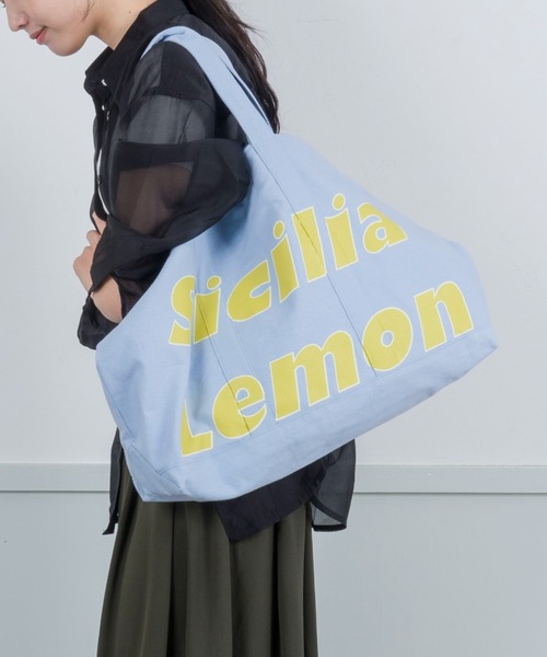 The Bagmati（ザバグマティ）の「【THE BAGMATI/ザ・バグマティー】ユニセックス コットンキャンバスバッグ　トートバッグ ラージサイズ（トートバッグ・レディース・ライトブルー/クリーム/ベージュ・FREE）」の3枚目の写真