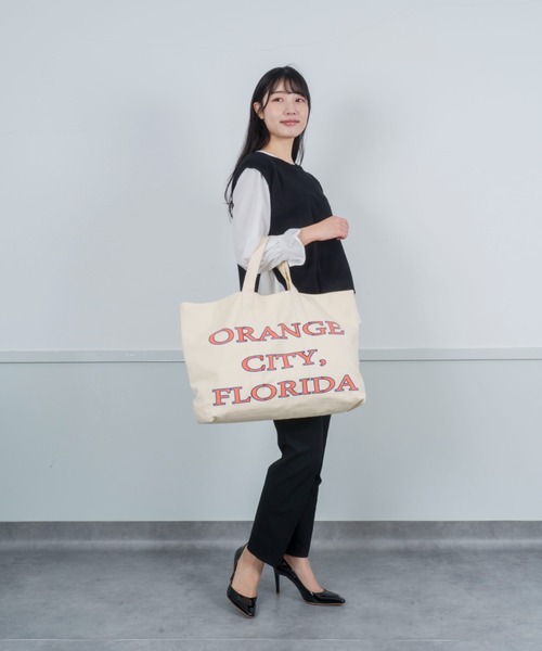 The Bagmati（ザバグマティ）の「【THE BAGMATI/ザ・バグマティー】ユニセックス コットンキャンバスバッグ　トートバッグ ラージサイズ（トートバッグ・レディース・ライトブルー/クリーム/ベージュ・FREE）」の17枚目の写真