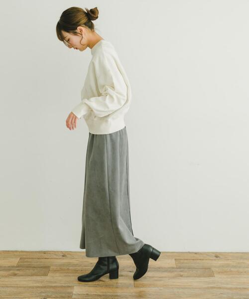 ITEMS URBANRESEARCH（アイテムズ アーバンリサーチ）の「ペンシルタイトスカート（スカート・レディース・アイボリー/ブルー/モカ・FREE）」の4枚目の写真