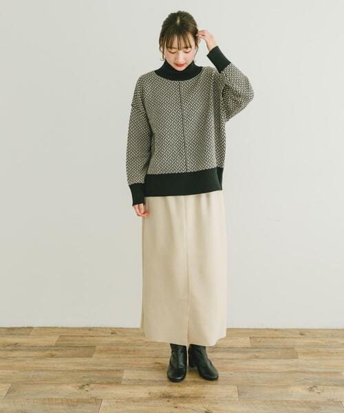 ITEMS URBANRESEARCH（アイテムズ アーバンリサーチ）の「ペンシルタイトスカート（スカート・レディース・アイボリー/ブルー/モカ・FREE）」の11枚目の写真