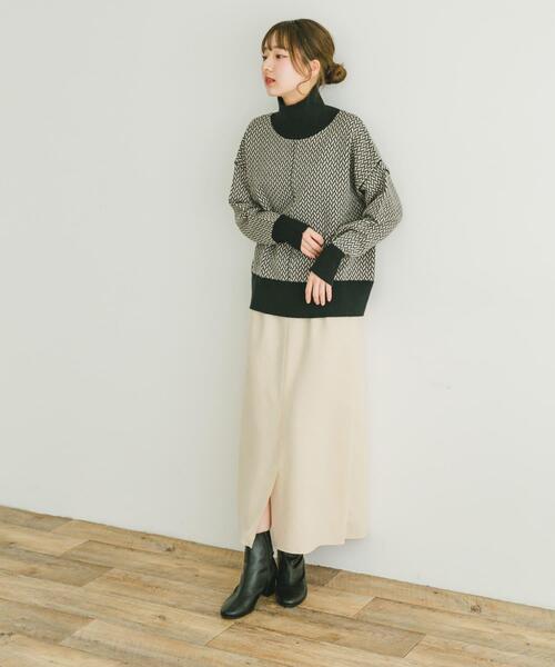 ITEMS URBANRESEARCH（アイテムズ アーバンリサーチ）の「ペンシルタイトスカート（スカート・レディース・アイボリー/ブルー/モカ・FREE）」の13枚目の写真