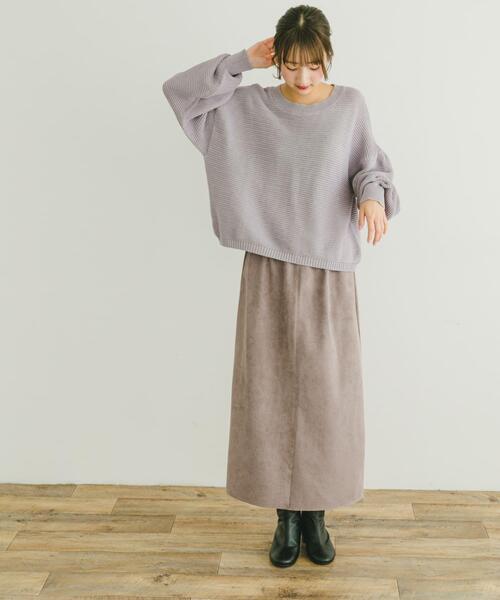 ITEMS URBANRESEARCH（アイテムズ アーバンリサーチ）の「ペンシルタイトスカート（スカート・レディース・アイボリー/ブルー/モカ・FREE）」の18枚目の写真