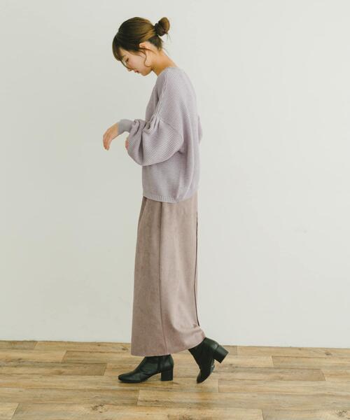 ITEMS URBANRESEARCH（アイテムズ アーバンリサーチ）の「ペンシルタイトスカート（スカート・レディース・アイボリー/ブルー/モカ・FREE）」の19枚目の写真