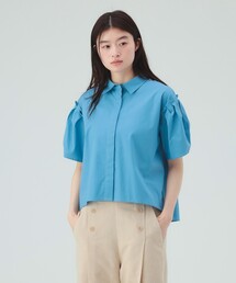 BEAMS HEART | 【3色展開】肩タック ビッグ シャツ(シャツ/ブラウス)