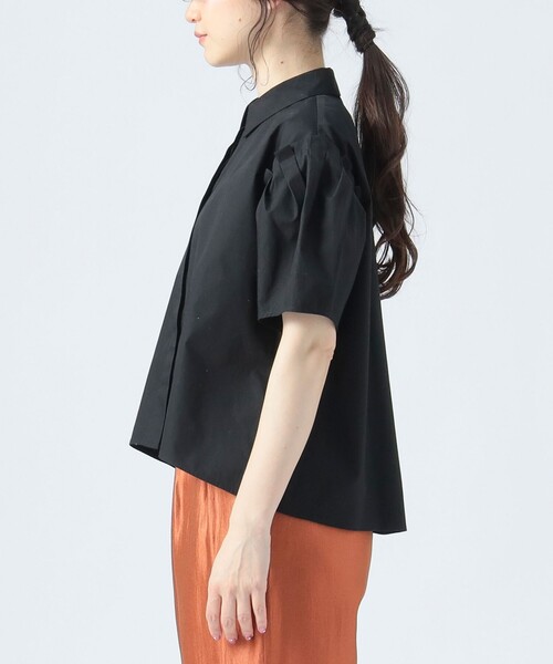 BEAMS HEART（ビームスハート）の「【3色展開】肩タック ビッグ シャツ（シャツ/ブラウス・レディース・オフホワイト/サックスブルー/ブラック・FREE）」の17枚目の写真