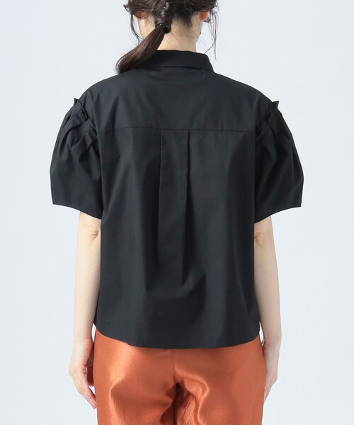 BEAMS HEART（ビームスハート）の「【3色展開】肩タック ビッグ シャツ（シャツ/ブラウス・レディース・オフホワイト/サックスブルー/ブラック・FREE）」の18枚目の写真