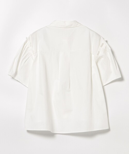 ブラウス シャツ 「3色展開」肩タック ビッグ シャツ レディース BEAMS HEART ブラウス シャツ 「3色展開」肩タック ビッグ