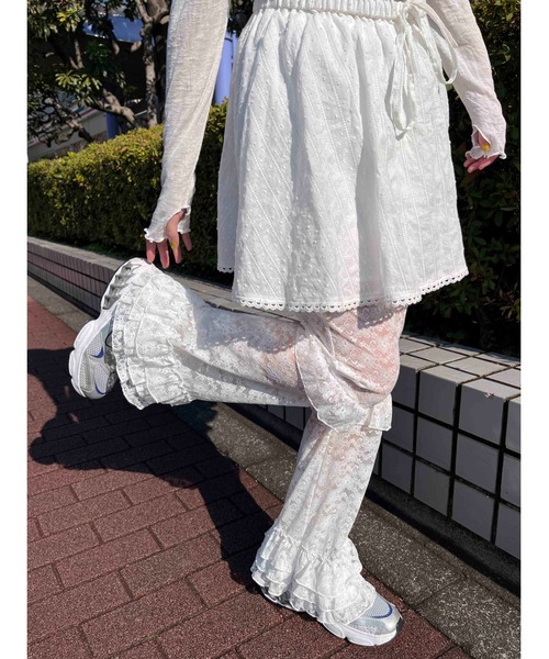 セール】《アップデートで新登場！》フリルレースパンツ（その他パンツ