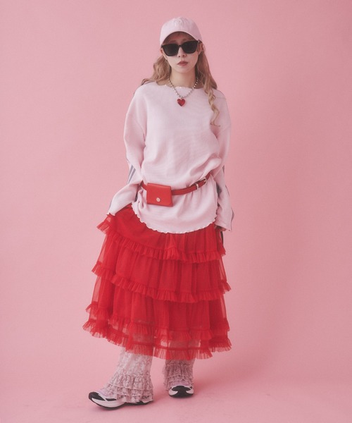 WC（ダブル シー）の「《アップデートで新登場！》フリルレースパンツ（その他パンツ・レディース・ブラック/ホワイト/ピンク・FREE）」の6枚目の写真