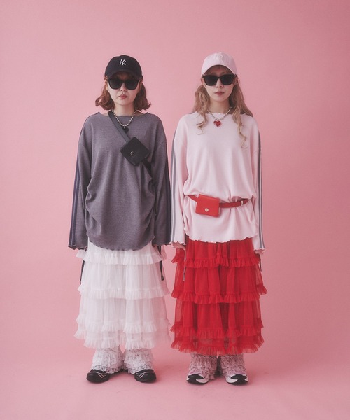 WC（ダブル シー）の「《アップデートで新登場！》フリルレースパンツ（その他パンツ・レディース・ブラック/ホワイト/ピンク・FREE）」の11枚目の写真