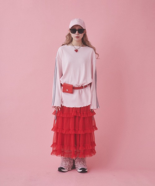 WC（ダブル シー）の「《アップデートで新登場！》フリルレースパンツ（その他パンツ・レディース・ブラック/ホワイト/ピンク・FREE）」の5枚目の写真