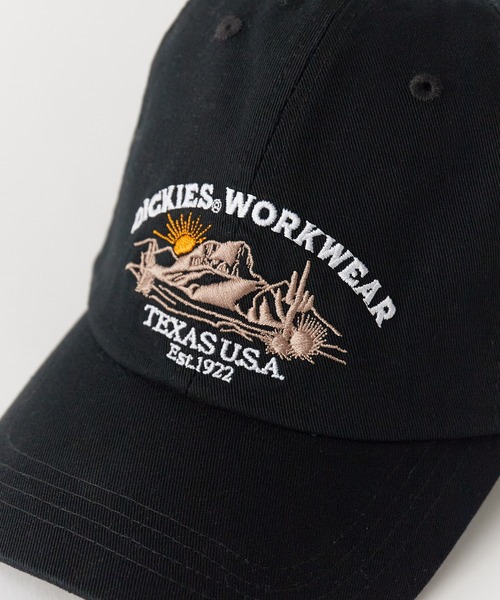 Dickies（ディッキーズ）の「Dickies/ディッキーズ EX 2TONE MOUNTAIN EMBROIDERY CAP キャップ（キャップ・メンズ・アイボリー/ブラウン/ブラック/ダークネイビー・FREE）」の10枚目の写真