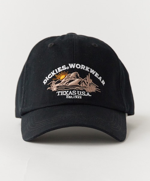 Dickies（ディッキーズ）の「Dickies/ディッキーズ EX 2TONE MOUNTAIN EMBROIDERY CAP キャップ（キャップ・メンズ・アイボリー/ブラウン/ブラック/ダークネイビー・FREE）」の6枚目の写真