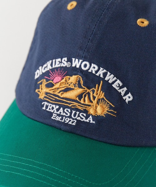 Dickies（ディッキーズ）の「Dickies/ディッキーズ EX 2TONE MOUNTAIN EMBROIDERY CAP キャップ（キャップ・メンズ・アイボリー/ブラウン/ブラック/ダークネイビー・FREE）」の12枚目の写真