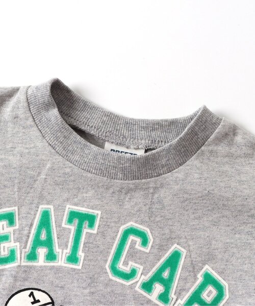 BREEZE（ブリーズ）の「【ジュニア対応】ドライブベアーTシャツ（Tシャツ/カットソー・キッズ・ブラック/ライトグレー・110/100/90/80/140/130/120）」の6枚目の写真