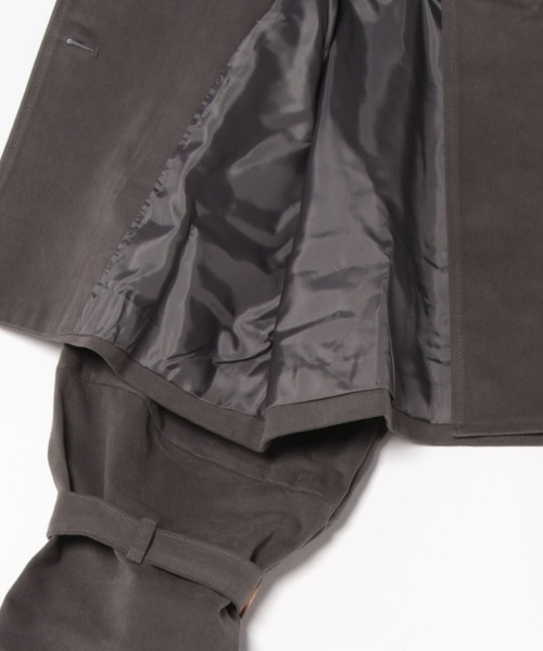 merrylatte（メリーラテ）の「ショート丈トレンチコート（トレンチコート・レディース・チャコール・FREE）」の16枚目の写真