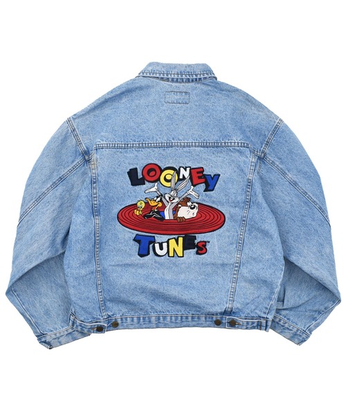 ヴィンテージ　ジャケット　gジャン　LOONYTUNES RDrox-Looney-Tunes-Vintage-