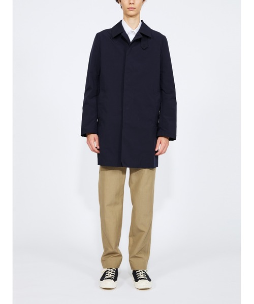 現行 マッキントッシュ ダンケルド ショート ステンカラーダウンコート ネイビー DUNKELD SHORT（ステンカラーコート）｜Mackintosh