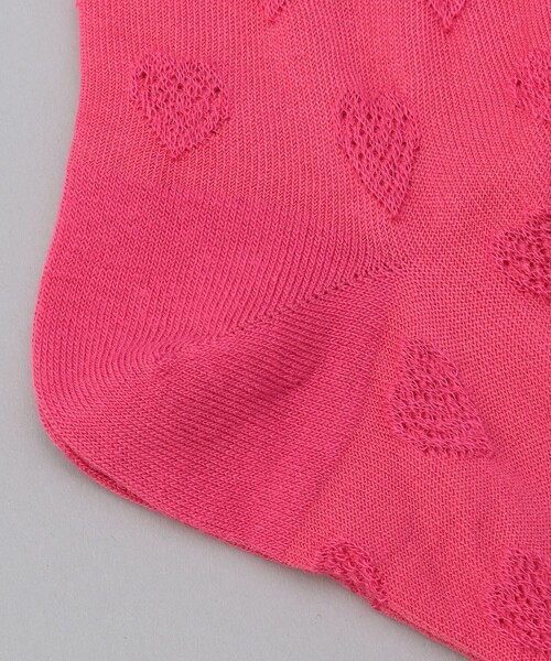 coen（コーエン）の「【再入荷・新色登場】ハート ジャガード ソックス（ソックス/靴下・レディース・ターコイズブルー/オフホワイト/ブラック/ピンク/レッド/コバルトブルー/ロイヤルブルー/その他1/その他2・FREE）」の11枚目の写真