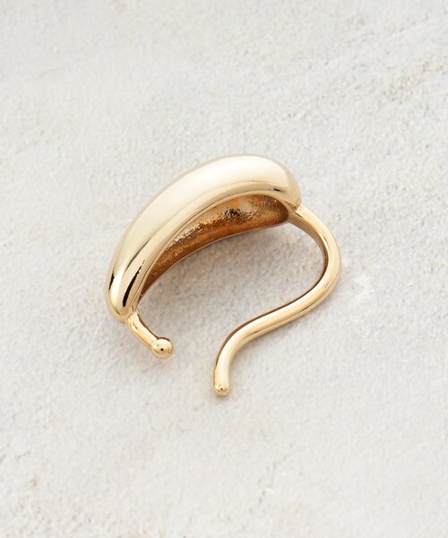 grove（グローブ）の「ぷっくりメタルイヤカフ（イヤリング・レディース・ゴールド/シルバー・00）」の3枚目の写真