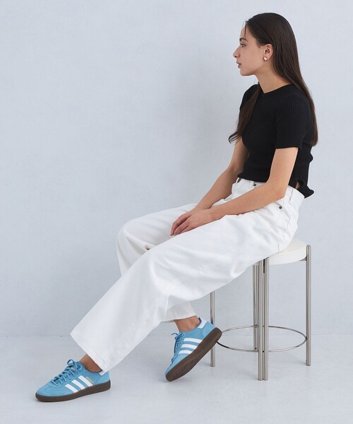 adidas Originals（アディダスオリジナルス）の「＜adidas Originals＞ハンドボール スペツィアル / HANDBALL SPEZIAL スニーカー / ライトブルー（スニーカー・レディース・ライトブルー・22.5cm/23cm/23.5cm/24cm/24.5cm/25cm）」の3枚目の写真