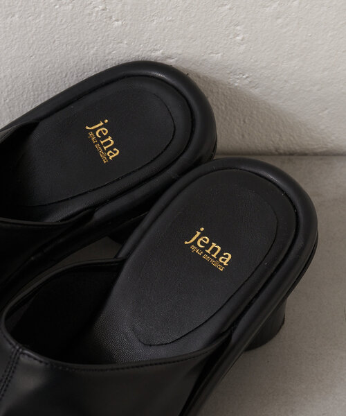 Jena espace merveilleux（ジェナ　エスパスメルヴェイユ）の「サムホールサンダル（サンダル・レディース・ブラック/ブラウン・MEDIUM/LARGE）」の5枚目の写真