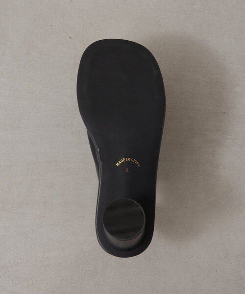 Jena espace merveilleux（ジェナ　エスパスメルヴェイユ）の「サムホールサンダル（サンダル・レディース・ブラック/ブラウン・MEDIUM/LARGE）」の8枚目の写真