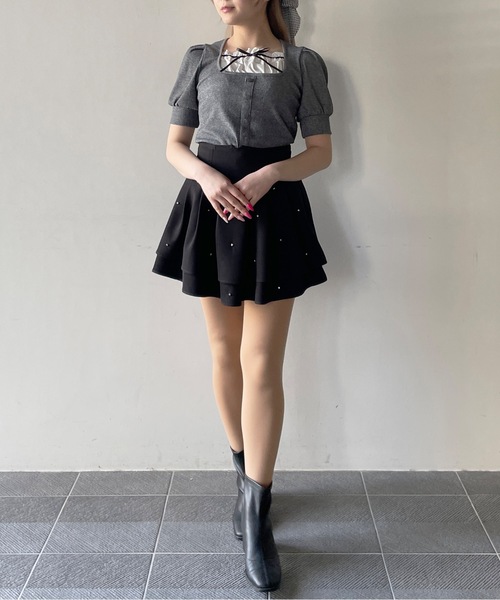 styling半袖カットソー/one/レーヨン/BLK/無地/16WCT231064// styling/(スタイリング) / 半袖カットソー/one/レーヨン/BLK
