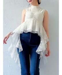 dazzlin | レースビッグフリルブラウス(シャツ/ブラウス)