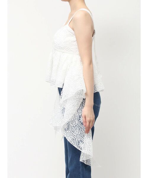 dazzlin（ダズリン）の「レースビッグフリルブラウス（シャツ/ブラウス・レディース・オフホワイト・FREE）」の18枚目の写真