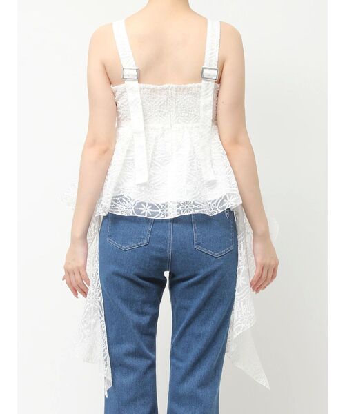 dazzlin（ダズリン）の「レースビッグフリルブラウス（シャツ/ブラウス・レディース・オフホワイト・FREE）」の19枚目の写真