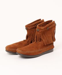 Minnetonka（ミネトンカ）の「【RS】【MINNETONKA】ハイ トップ バック ジッパー ブーツ HI TOP BACK ZIP BOOTS（ブーツ）」