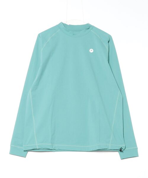 MARMOT(マーモット)の「【Marmot】Mt.Rash Guard Long Tee マウンテンラッシュガードロングティー(Tシャツ/カットソー・メンズ・ブラック/ホワイト/ミント・MEDIUM/LARGE/X-LARGE)」の9枚目の写真