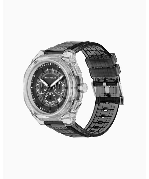 ARMANI EXCHANGE(アルマーニエクスチェンジ)の「【A|X アルマーニ エクスチェンジ】ポリウレタンベルトウォッチ(尾錠)RAFAEL_AX4167(アナログ腕時計・メンズ・その他1・FREE)」の2枚目の写真