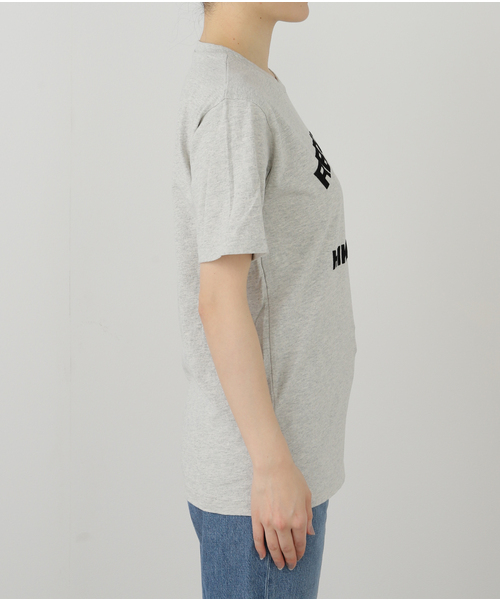 MIXTA（ミクスタ）の「MIXTA/ミクスタ REDWOOD TEE MXT1010003（Tシャツ/カットソー・レディース・ライトグレー/キャメル・FREE）」の11枚目の写真