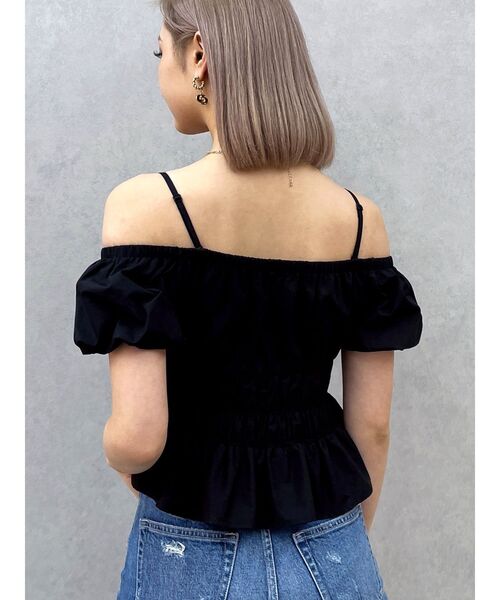 GYDA - 【未使用】GYDA・ジェイダ・チャームオフショルブラウス・ミックス・Fサイズ GYDA - 【未使用】GYDA・ジェイダ・チャームオフショルブラウス