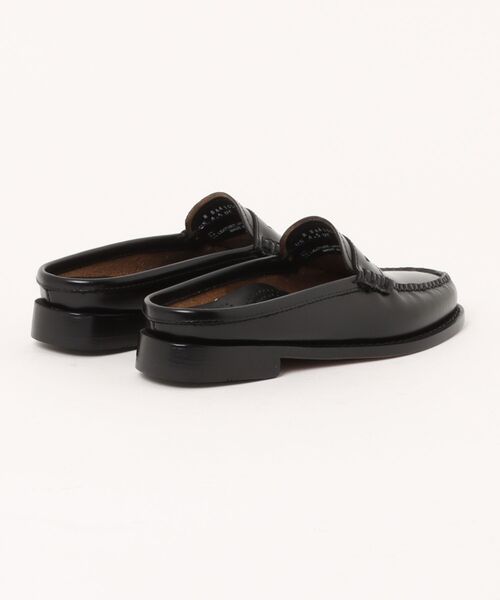 G.H.BASS(ジーエイチバス)の「G.H.BASS BA41000 BLACK ペニーローファータイプスライダー(ローファー・レディース・ブラック・4.5/5/5.5/6/6.5/7/7.5/8)」の3枚目の写真