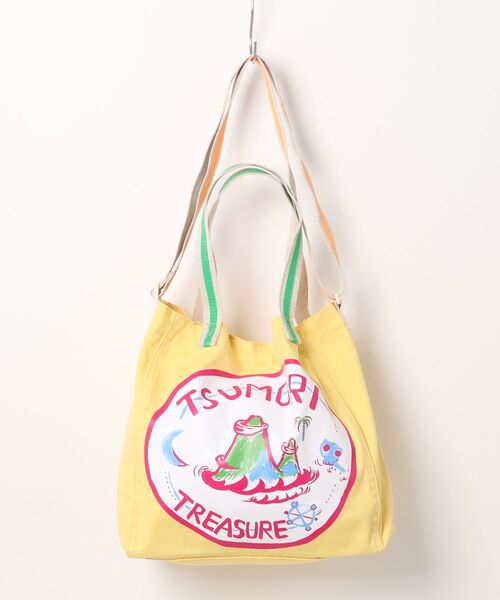 tsumori chisato CARRY(ツモリチサトキャリー)の「トートバッグ ツモリチサト トレジャーアイランド(トートバッグ・レディース・イエロー/ベージュ/ピンク/ブラック・FREE)」の3枚目の写真