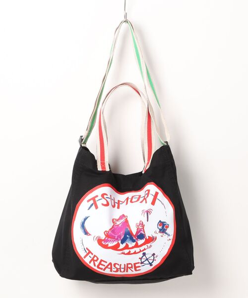 tsumori chisato CARRY(ツモリチサトキャリー)の「トートバッグ ツモリチサト トレジャーアイランド(トートバッグ・レディース・イエロー/ベージュ/ピンク/ブラック・FREE)」の2枚目の写真
