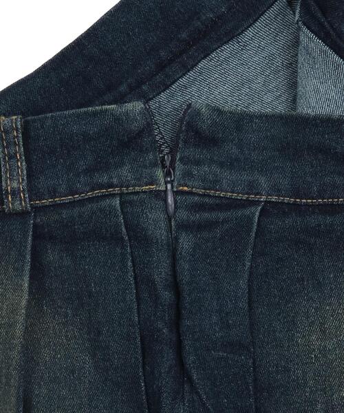 dispark(ディスパーク)の「DISPARK/プリーツブラストミニスカパン(デニムスカート・レディース・インディゴブルー・SMALL/MEDIUM)」の11枚目の写真