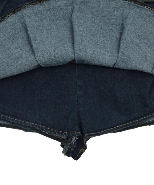 dispark(ディスパーク)の「DISPARK/プリーツブラストミニスカパン(デニムスカート・レディース・インディゴブルー・SMALL/MEDIUM)」の12枚目の写真