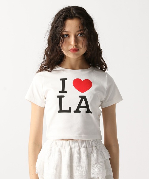 FOREVER 21（フォーエバー トゥエンティーワン）の「【2025SS】LOVETシャツ（Tシャツ/カットソー・レディース・オフホワイト/ブラック/カモフラージュ・FREE）」の18枚目の写真